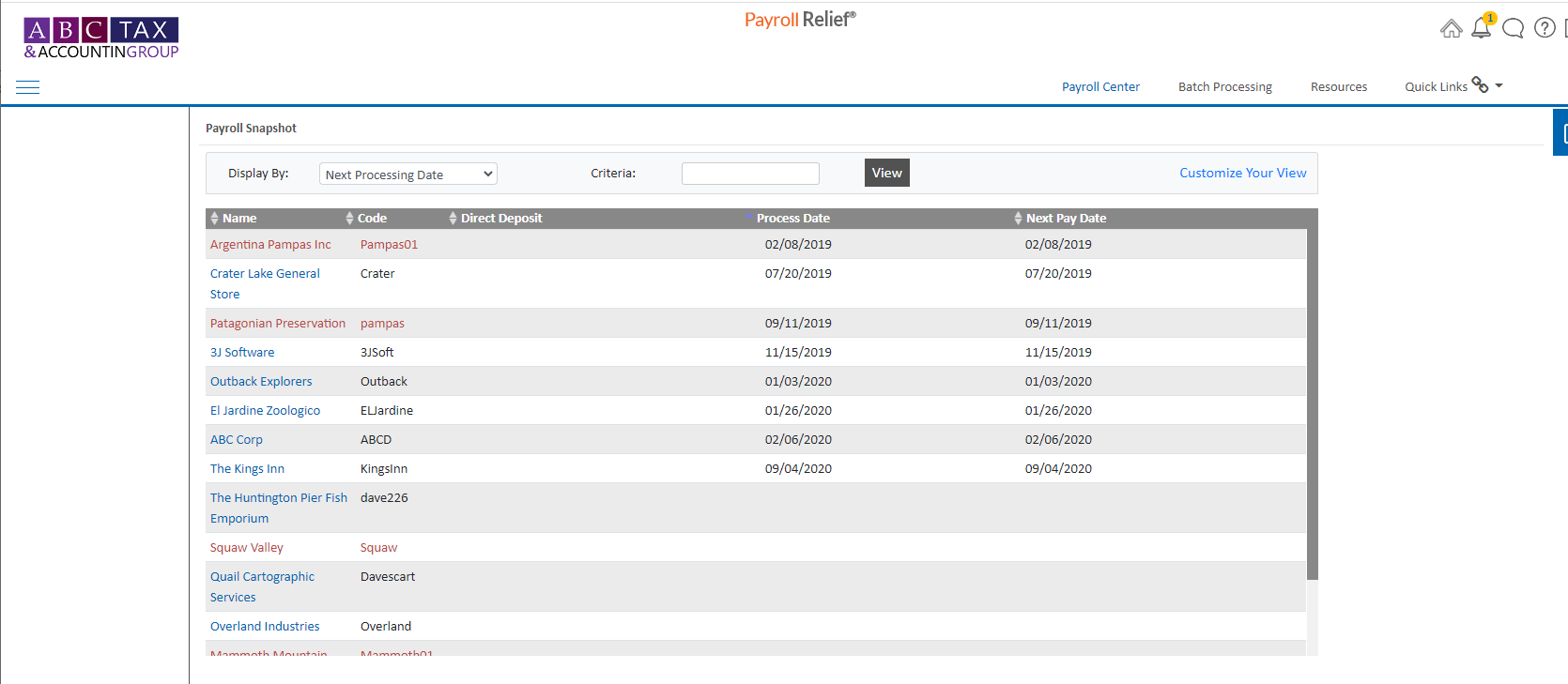 Payroll Relief Image