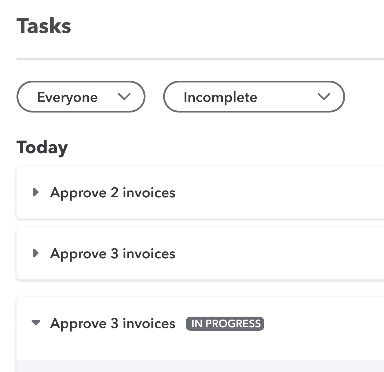 Tasks