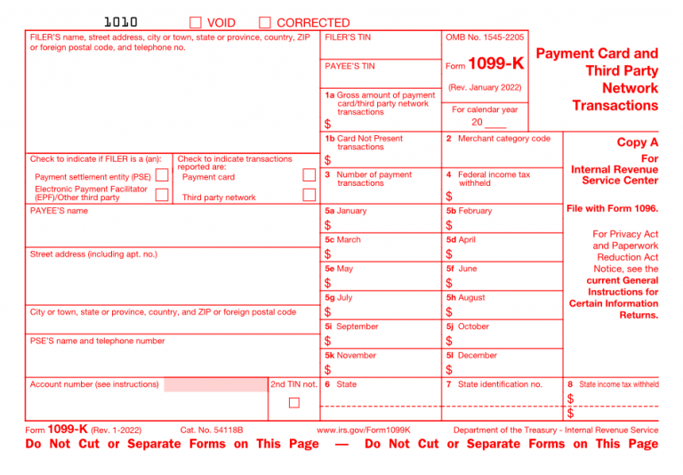 Form 1099-K