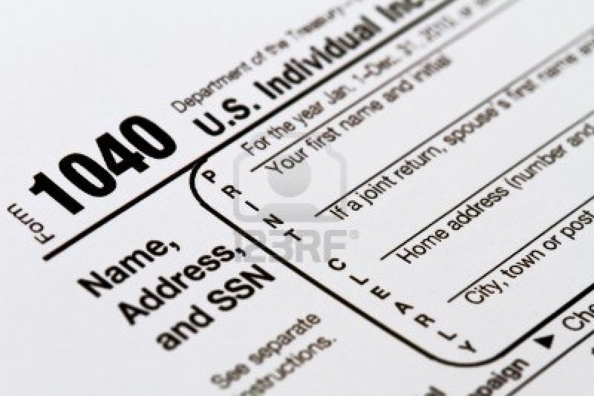 IRS 1040 tax form 1  54b43515efa7d