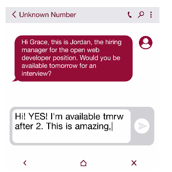 Text Hiring